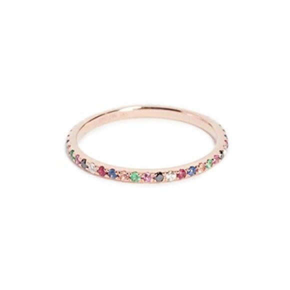 EF Collection Rainbow Eternity Band - Picture 5 of 7
